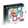 Designer magnetic "colored magnets", 30 parts