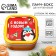 Lunch box two-level "Penguin", compartments of 400 ml