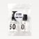 Storage set, 2 items, transparent/black color