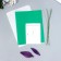 Set for creating flowers from Foamiran "Lily" (white/green)