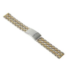 Solomon watch strap, 18 mm, metal, L-18 cm, chrome
