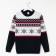 Knitted jumper KAFTAN "SNOW" size 42