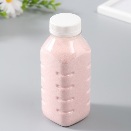 Color sand in bottles "Direct pink" 500g