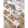 A set of napkins for setting the table "Classic ornament", rectangular, size 32x46 cm, 4 pcs