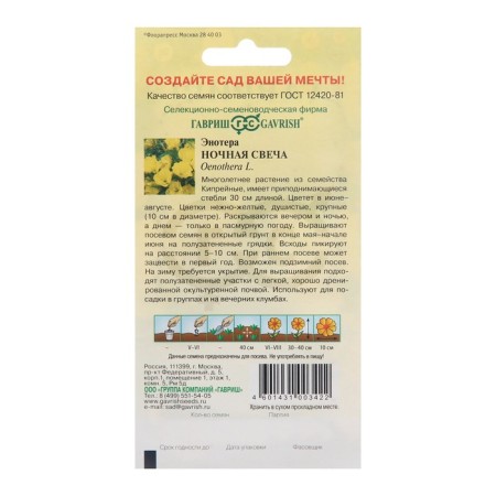 Enoter's flowers "Night candle", 0.2 g-1
