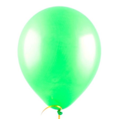 Latex ball 12 ", pastel, set 100 pcs., Green color-1