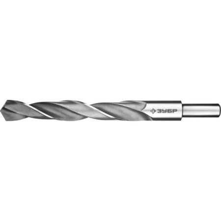 Zubrov metal drill, steel P6M5, protected shank, 16.5 x 184 mm, class in