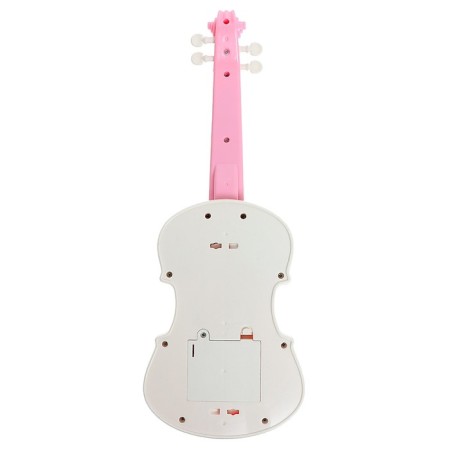 Musical toy "violin", light and sound effects, pink color-7