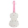 Musical toy "violin", light and sound effects, pink color