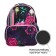 School backpack, 37 x 26 x 13 cm, ergonomic back, calligrata orth "flowers"