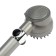 Shower watering can Zein Z3550, D = 80 mm, 3 modes, with massage cloves, button "Stop", graphite