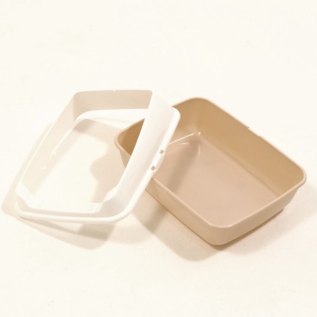 Cat tray without a mesh 50.5 x 39 x 23 cm, beige-5