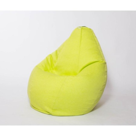 The hand-bag “pear” is large, diameter 90 cm, height 135 cm, light green color-2