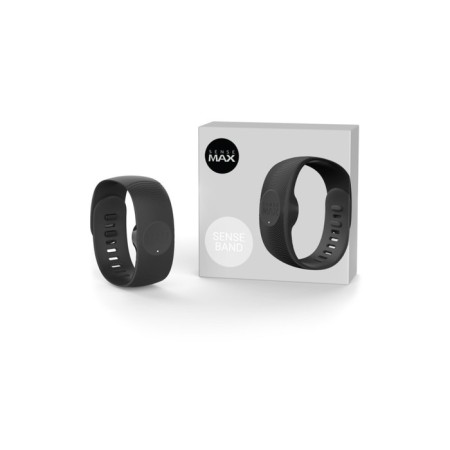 Bracelet to the masturbators Sense Max, silicone, black color, 11.5 cm-4