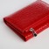 Women's wallet on magnet, red color