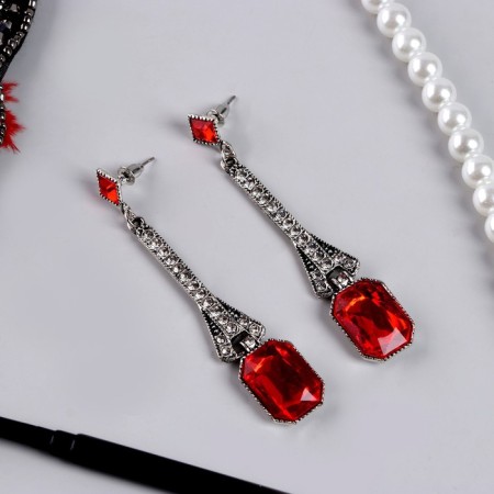 New Year's carnival set "Lady", (dressing+gloves+earrings+beads+mouthpiece), for the New Year-12