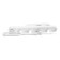 Window limiter for PVC white, zinc