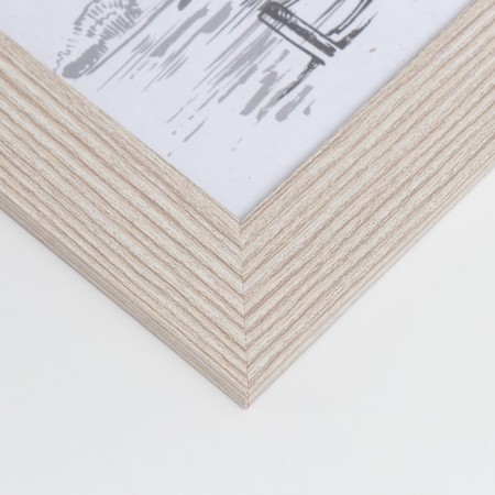 Photo frame MDF 15x21 cm "Trend" cappuccino (plastic screen)-2
