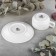 Tea steam porcelain Wilmax Stella, 2 items: a cup 220 ml, a saucer d = 15 cm, white color