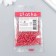 Beads "Zlatka" 08/0, 3 mm, 10 g 0405 St. Red