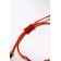 Antistress Assortment Bracelet Leo, red color in gold, d = 6 cm