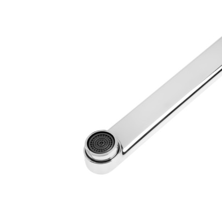 Pour for the Zein mixer, 3/4 ", straight, stainless steel, 35 cm, aerator plastic-3