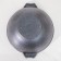 Kazan "Granite", 4 l, glass cover, cast pens, anti -stick coating, black color