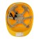 Heldow Tundra, for construction and installation works, with a plastic headstock, yellow