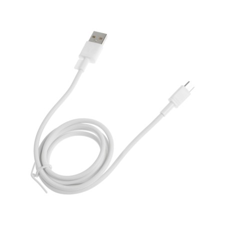 BYZ BC -041 cable, micro USB - USB, 3 A, 1 m, silicone, white-2