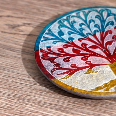 Stand under incense "Tree" stone 10 cm-2