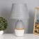 HELP LAM "Nicola" 1x40W E14 white-gray 23x23x38cm