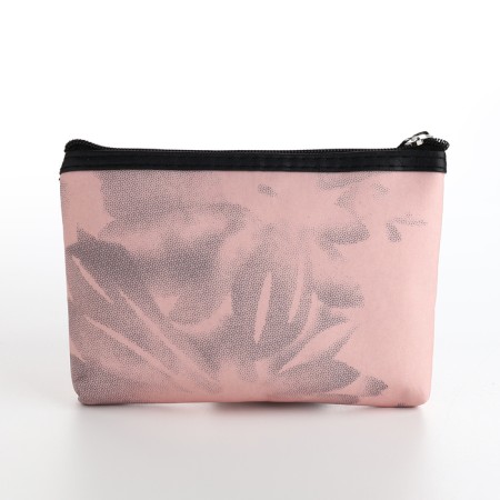 Cosmetic bag simple charm, 20*3*12, lightning department, pink-1
