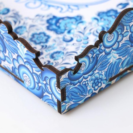 Trays "Gzhel", 28*38*8 cm-1