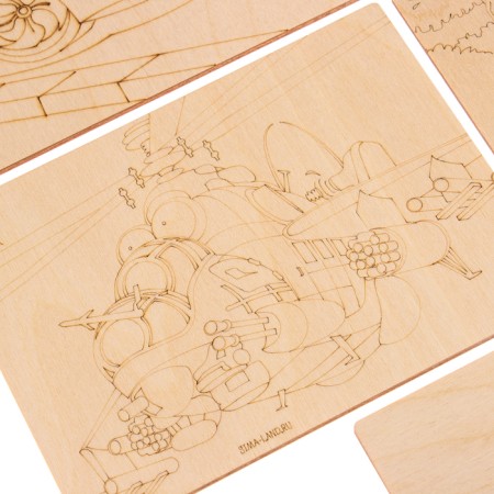 Wood burning set: EVD 20/220 "Disabilities 10k", transport-10