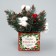 Box for mini-boots "Snow Shar", 12 x 17 x 10 cm, New Year