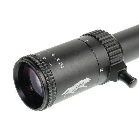 Optical sight Veber Wolf, 1-6x24 GB FD07, corral-5