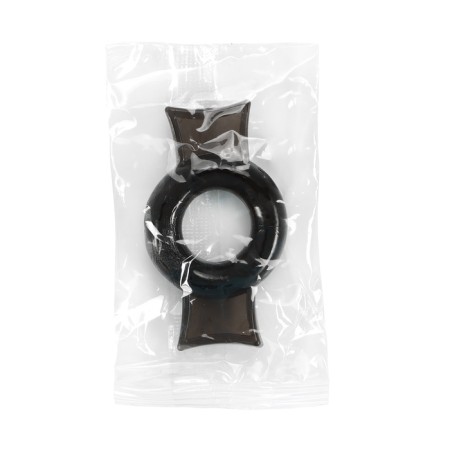 Erection rings of Box B, set 4 pcs, gel silicone, black-4