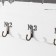 Decorative tree hooks "Carved key" 30x3x16.5 cm