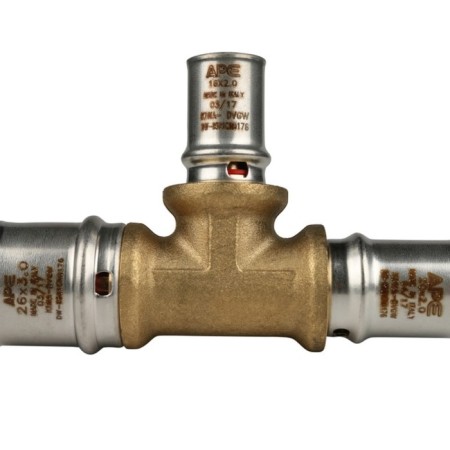 STOUT SFP-0005-261620, D = 26 x 16 x 20 mm, transition, brass-2