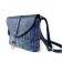 Messenger bag, valve department, blue color