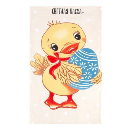 The towel of the Dolyana "Easter chicken" 35x60 cm, 100% HL, the moward 164 g/m2-1