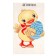 The towel of the Dolyana "Easter chicken" 35x60 cm, 100% HL, the moward 164 g/m2