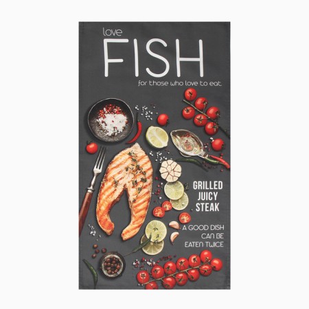 Set of towels "Ethel" Fish Dish 4 pcs, 100% cotton-8