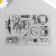 Stamp for creativity Silicon "Postal Seals of Paris" 16x11 cm