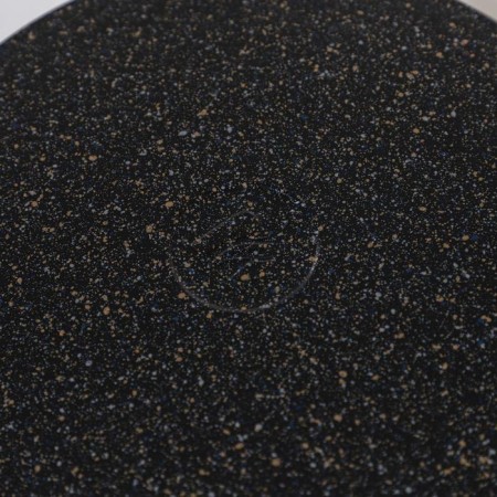 Granite Star pan, d = 24 cm, plastic handle, anti -stick coating, black color-5