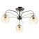 Causia "Angria" 3he27 40W chrome 59x59x30 cm Bayerlux