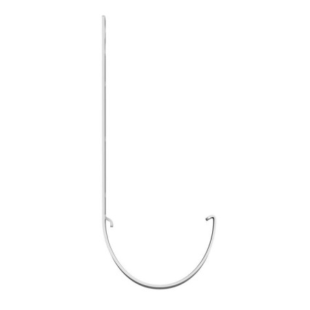 Groove bracket Metallic techno -unit PVC D125 white-1