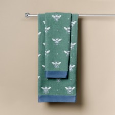 Tainted towel Maya, size 50x90 cm, green color