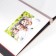 Photo album 20 sheets "Jeans Cream" Textile 28x27 cm