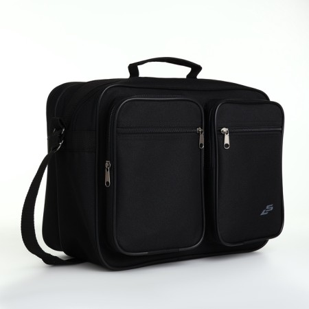 Male bag, luris, black color